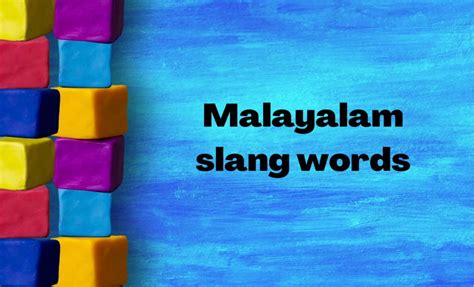 slang meaning in malayalam